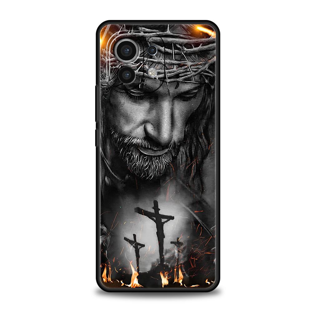 

Faith Christian Religious Jesus Clear Phone Case for Xiaomi Mi 14 13 12 11 Ultra 13T 12T Poco F3 F4 F5 X3 X4 NFC Pro Lite Cover Xiaomi Mi 11