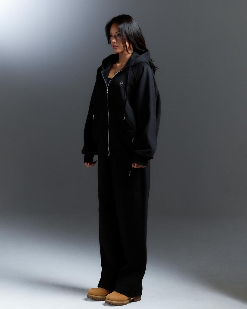 Kulsiseu Cs Winter Rivet Pants-058 (Black)
