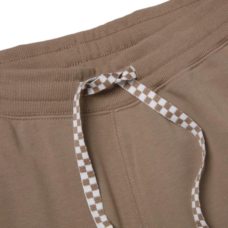 Vans Solid Color Lace-Up Casual Shorts Men shorts Beige VN0002NWYEH