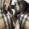 BURBERRY Nova Check Shoulder Bag beige canvas/leather Women Used