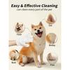 20 Pcs Pet Wash Free Cleaning Thick Gloves Cat and Dog Dry Cleaning Wet Wipes Pet Cleaning Products Remove Odor