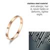 Simple Fashionable Titanium Steel & Stainless Steel Women's Diamond Inlaid Bracelets Non-Fading Accessories
