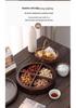 New Chinese Style Solid Wood Candy Box: Light Luxury Retro Compartmental Storage for Coffee Tables or Weddings.