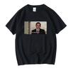 2026 Summer Mens Letter Portrait Print Novel Round Neck Short Sleeved 100 Pure Cotton Neutral Street Soft Casual Tshirt