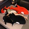 Arknights Skadi Whale Plush Toy Animal Pillow Kids Xmas Birthday Gift 60/80/100cm