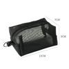 Mesh Storage Pouch Bag for Coin Earphone Cable Charger Cable,Small Zipper Makeup Cosmetics Organizer Bag for Lipstick Travel