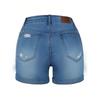 Women's Solid Color Jeans Stretch Slim Fit Casual Fashion Denim Shorts