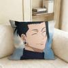 Anime GGeto SSuguru Pillow Case Living Room Sofa Cushion Cover Suitable For Home Bedroom Room Decoration