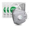 KN95 Activated Carbon Dust Mask with Breathing Valve