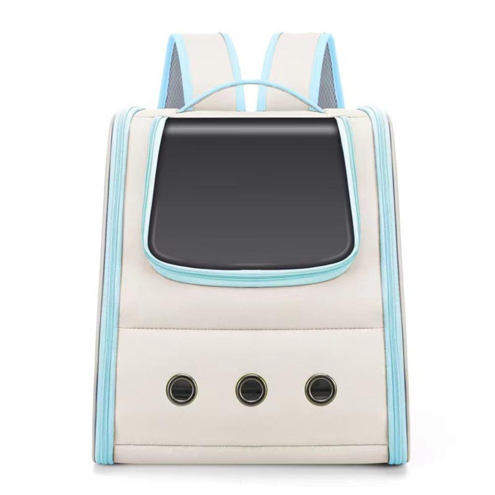 Carrying Pet Backpack Breathable Cat Bag Lightweight Pet Double Shoulder Bag Cat