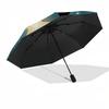 Polar Bear, Star- Automatic Umbrella, Four Seasons Portable Folding Umbrella, Suitable for Men and Women, Travel, Daily Compact Umbrella, Ou