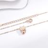 Accessories Cute Cartoon Little Fox Necklace Women's Niche Fashion Light Luxury Versatile Accessories