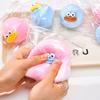 Cartoon Sausage Mouth Stress Ball Toy Stress Relief Big Eyes Squeeze Ball Fidget Toy Slow Rising Home Office Worker Desk