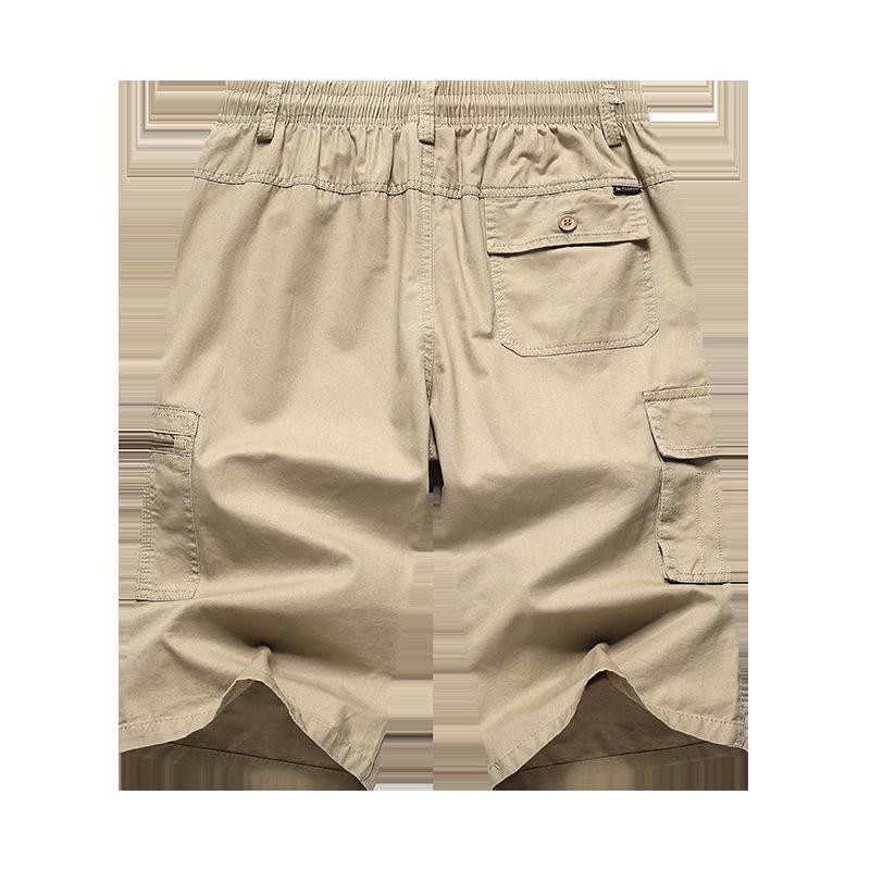 

Мужские модные шорты прямого кроя из чистого хлопка - Повседневная, универсальная летняя одежда 4XL