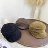 Autumn and Winter Atmosphere Corduroy Pleated Newsboy Hat Retro Versatile Cap Cold and Warm Temperament Equestrian Hat