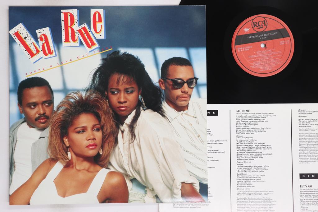 LP Пластинка LA RUE - There's Love Out There 95981R RCA 1989 США Рэп и хип-хоп/R&B Б/у