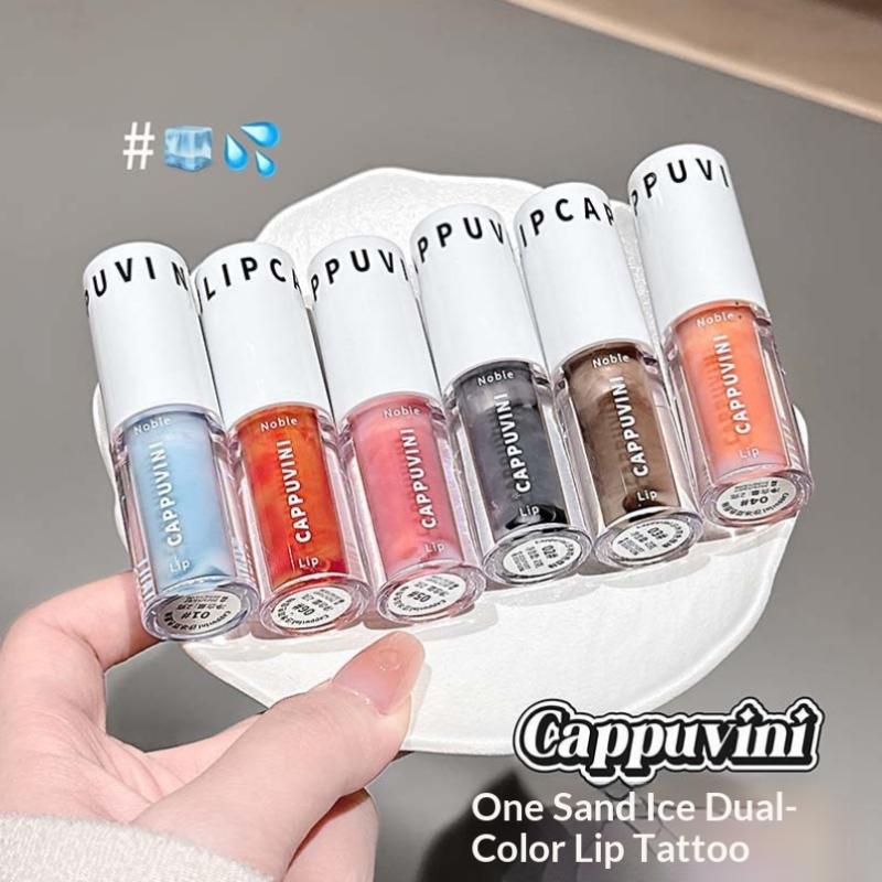 Cappuvini Clear Grey Purple Lip Gloss Hydrating Drying Lips Mirror Lip Glaze Tint Plumper Moisturizing Crystal Lip Oil Makeup