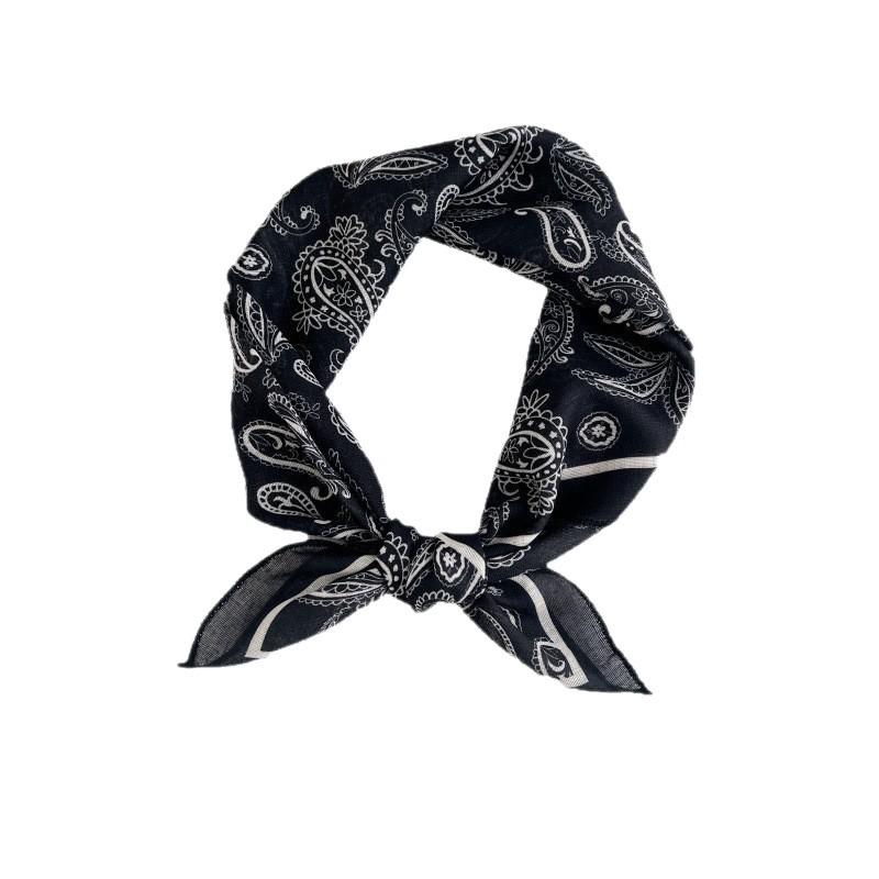 Polka dot silk scarf women's spring and summer new Korean ins versatile neck protection scarf fashion headscarf square scarf silk scarf