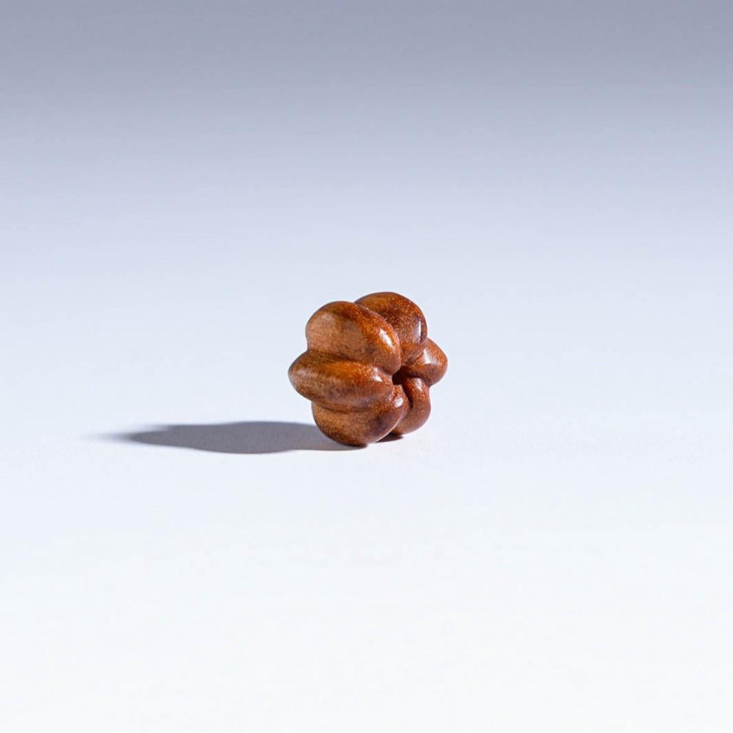 Natural Old Mountain Sandalwood Carved Pumpkin Bead Bracelet Necklace DIY Jewelry Accessories