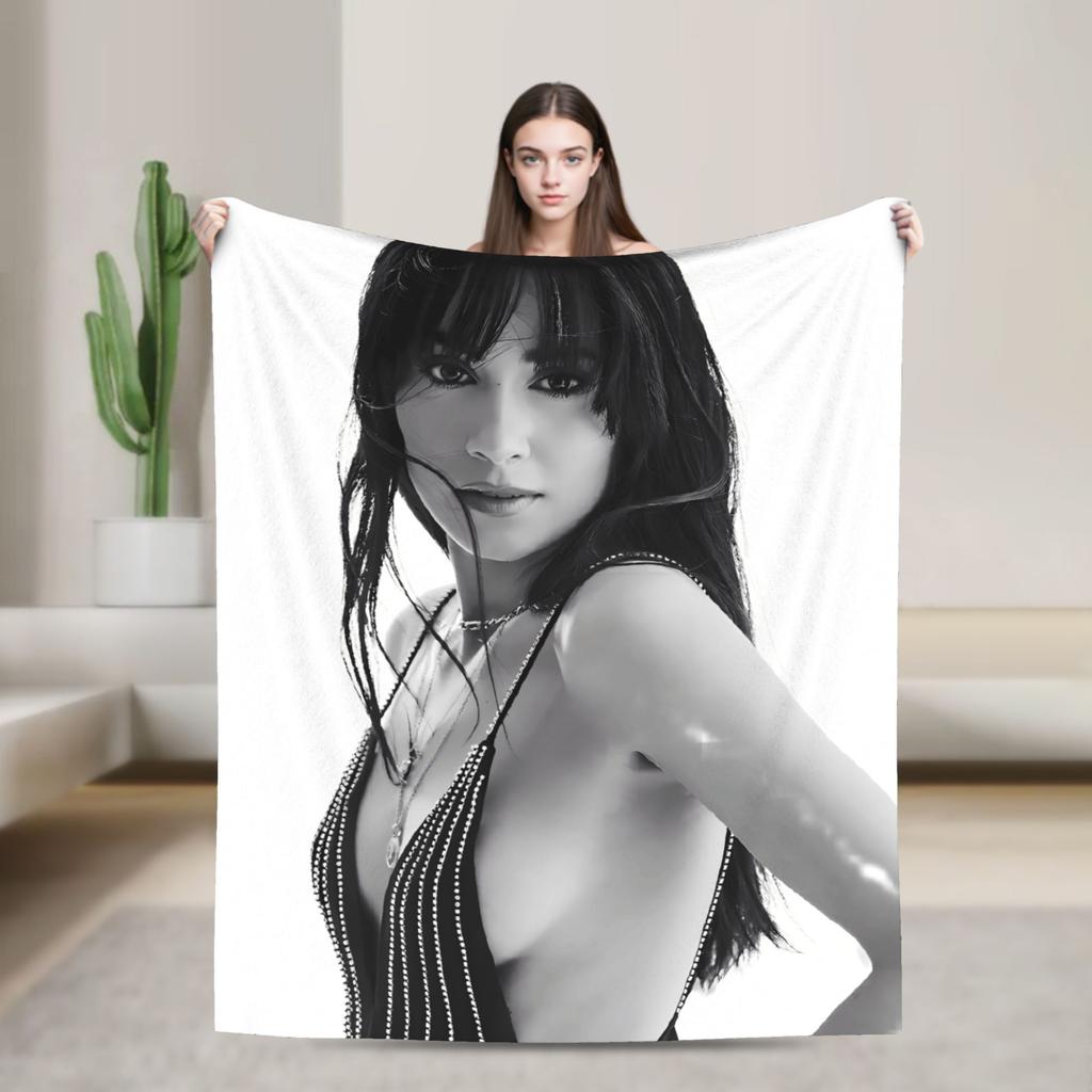 Singer Aitanaed Album Ocana Blanket  Travel Office Flannel Bedding Throws For Home Decor Warm Soft Customized Quality Bedspread