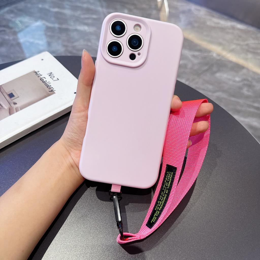 Simple And Fashionable Mobile Phone Lanyard, Short Wrist Strap, Enlarged Anti-Loss Pendant, Universal Bracelet For keys And Bags