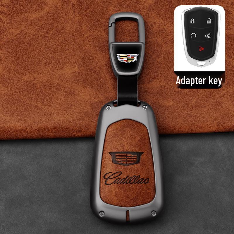Cadillac Key Case for XT5, XT4, XT6, XTS, CT4, CT5, CT6, ATSL - Stylish Car Key Cover for Women