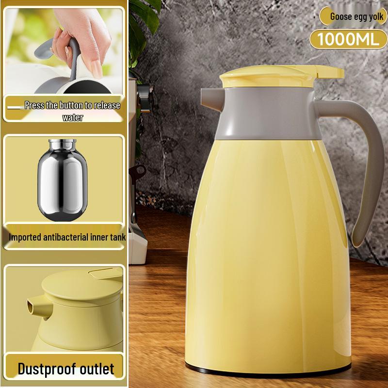 

Термочайник из термоизолированного стекла - Большой объем, термос для общежития