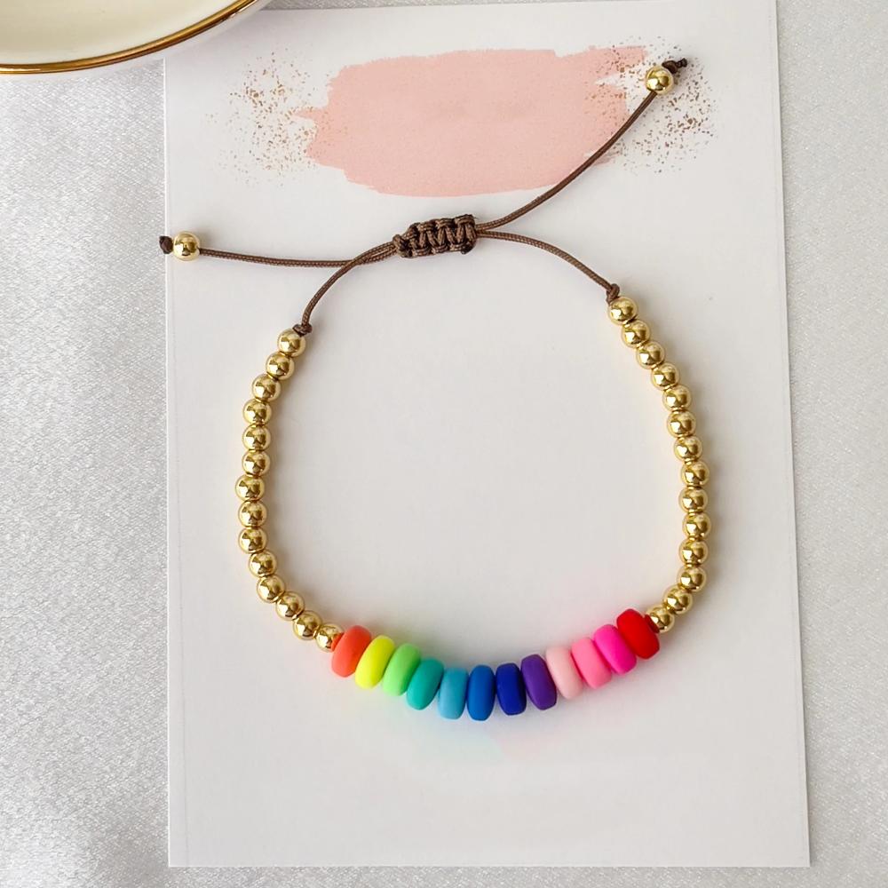 KKBEAD Natural Pearl Bracelet Boho Colorful Pulseras Femme Evil Eye Bracelets Jewelry For Women Gift Y2k Accessories Jewellery