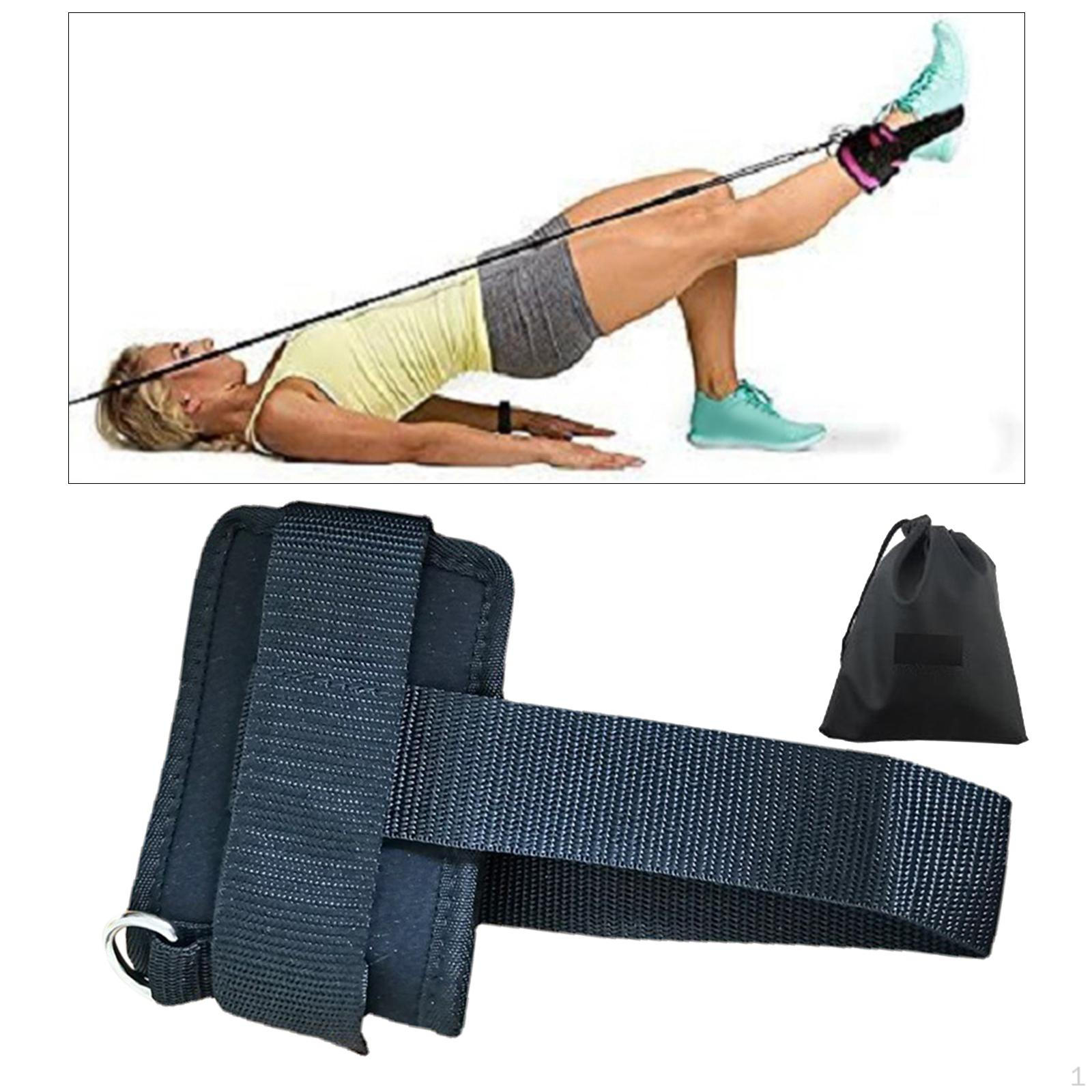 

Ankle Strap for Cable Machine, Gym Accessories Support Exercise Breathable Women Training Pulley чорний