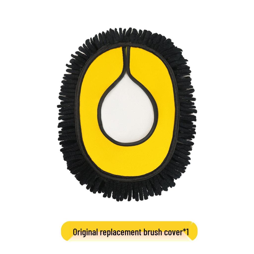 Curved Soft Bristle Telescopic Car Wash Mop & Brush
