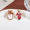 Katzenherz Emaille Anstecknadeln Kundenspezifische Voller Katzen Broschen Reversabzeichen Kleidung Tier Schmuck Geschenk für Katzenliebhaber