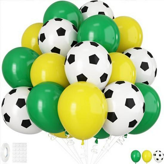 World Cup Football Theme Balloon Party Decoration Set - 30 Pieces