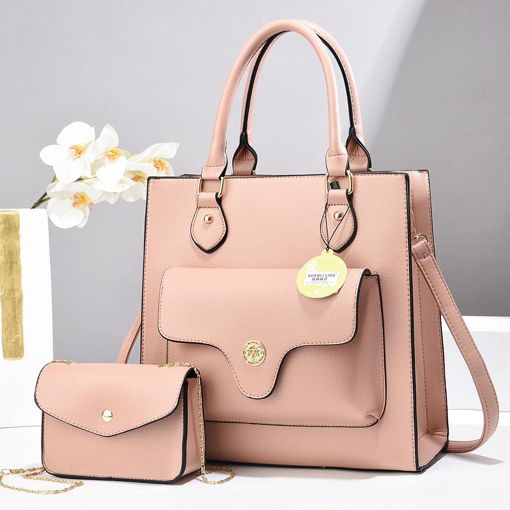 Handtaschen und Geldbörsen für Damen Große Kapazität Arbeit Pendeln Tragetasche Obergriff Aktentasche Umhängetasche mit Geldbörse