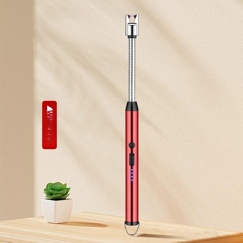 

Новый популярный дуговой импульсный воспламенитель для газовой плиты, шланговый воспламенитель, стержень зажигания, 360 градусов, крутая USB-электрическая зажигалка, кухонные принадлежности