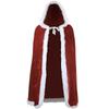New Christmas cape Adult cape Children's Christmas cape Santa role-playing party costume