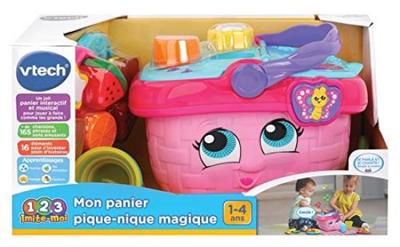 vtech picnic basket yellow