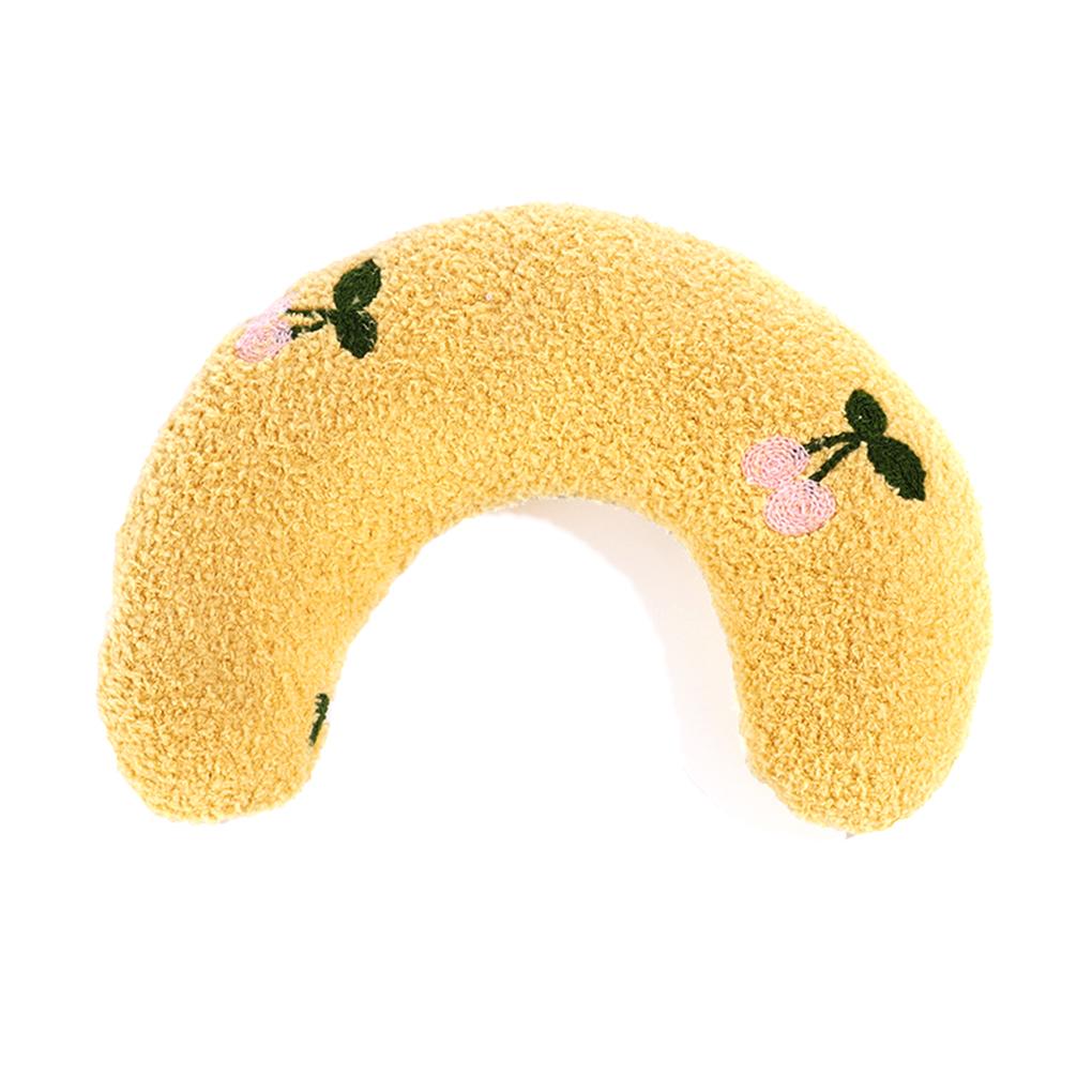 

Cushion For Cats - Soft And Cute For Relaxing And Napping Convenient And Portable Sleeping Pillow жовтий