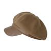 Windproof Painter Octagonal Cap Cotton Panama Cap Retro Newsboy Hats  for Women