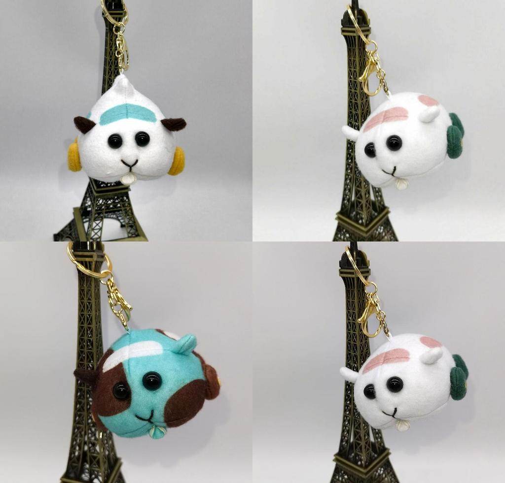 Adorable Pui Pui Molcar Plush Animal Keychain With Soft Stuffed Features