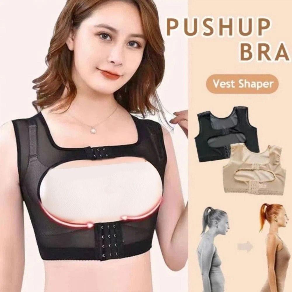Shapewear Chest Posture Corrector Vest Bra Support Shaper Elastic Body Shaper Corset  Summer