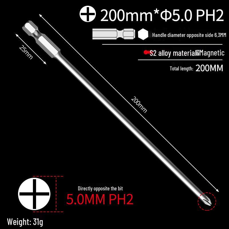 High-Precision S2 Magnetic Hex Electric Screwdriver Drill Set