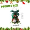 Artificial Christmas Tree with Hanging Hoop for Kitchen Countertop, Valentine&#39;s Day Party, Cafe