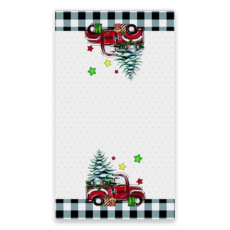 JIT Dropshipping Thanksgiving & Halloween Microfiber Kitchen Towels - Holiday Decorative Dish Towels