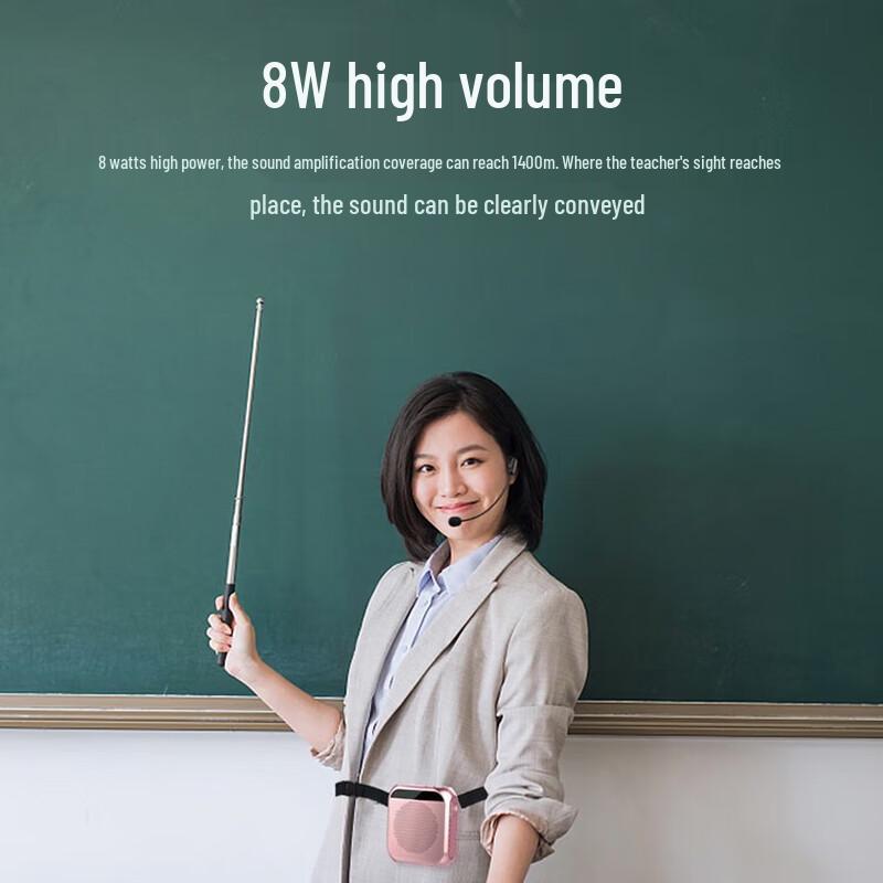 EARISE Portable Voice Amplifier with Microphone