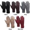 Fleece Lined Winter Warm Gloves Windproof Cold Proof Full Finger Gloves Comfortable Touch Screen Gloves