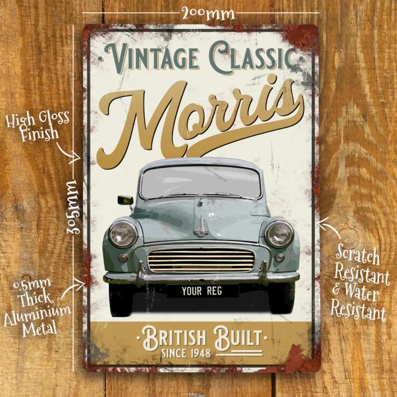 

Vintage Retro Metal Tin Sign Custom Wall Art Decor For Garage Man Cave червоний