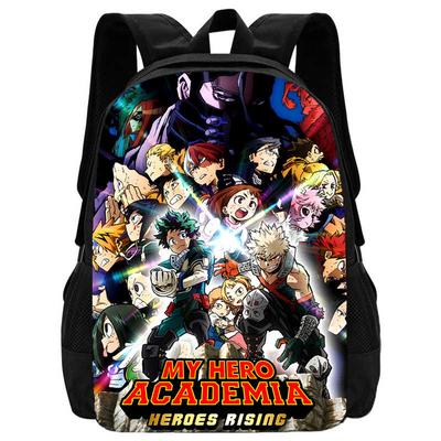 My Hero Academia Σχολική Τσάντα Πλάτης Τσάντες Σχολείου Κινουμένων Σχεδίων για Αγόρια Κορίτσια ,Σακίδιο Παιχνιδιού Amine για Παιδιά Ανθεκτικό και Ελαφρύ