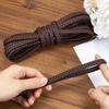 5m 6mm/8mm Durable DIY Uniform-Thickness 5-Strand Flexible PU Leather Long-Lasting Accessories Neat-Braided Braided Solid-Colored