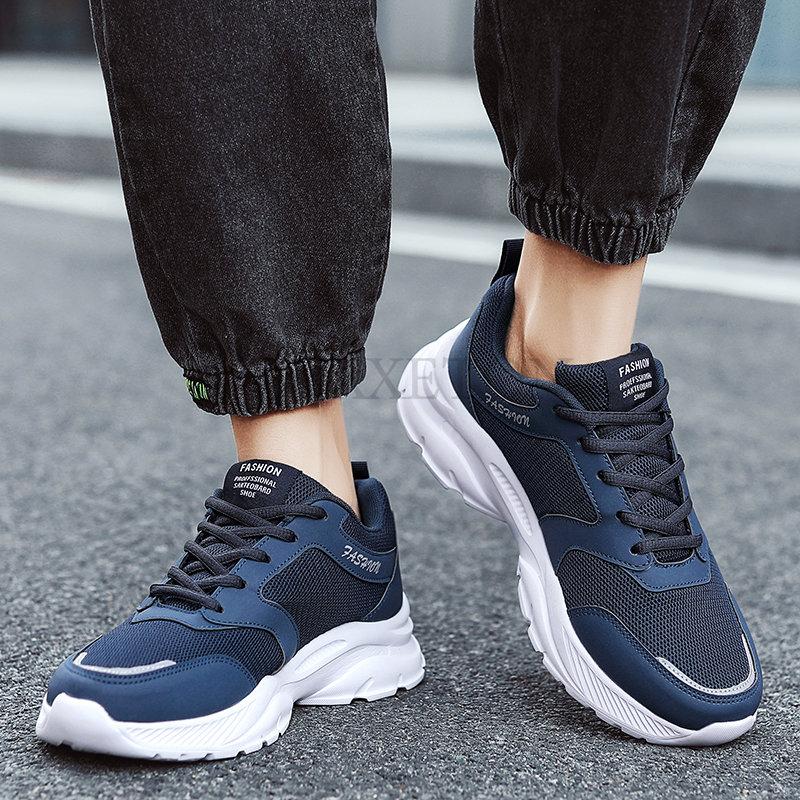 Casual Sports Shoes Breathable Shock Men Sneakers Cushion Couple Sports Shoes Lightweight Breathable Trend Men's Shoes 39-46