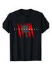 Top-Auswahl Lokal 1 Stück Herren Damen Vintage Amerikanische Flagge T-Shirt